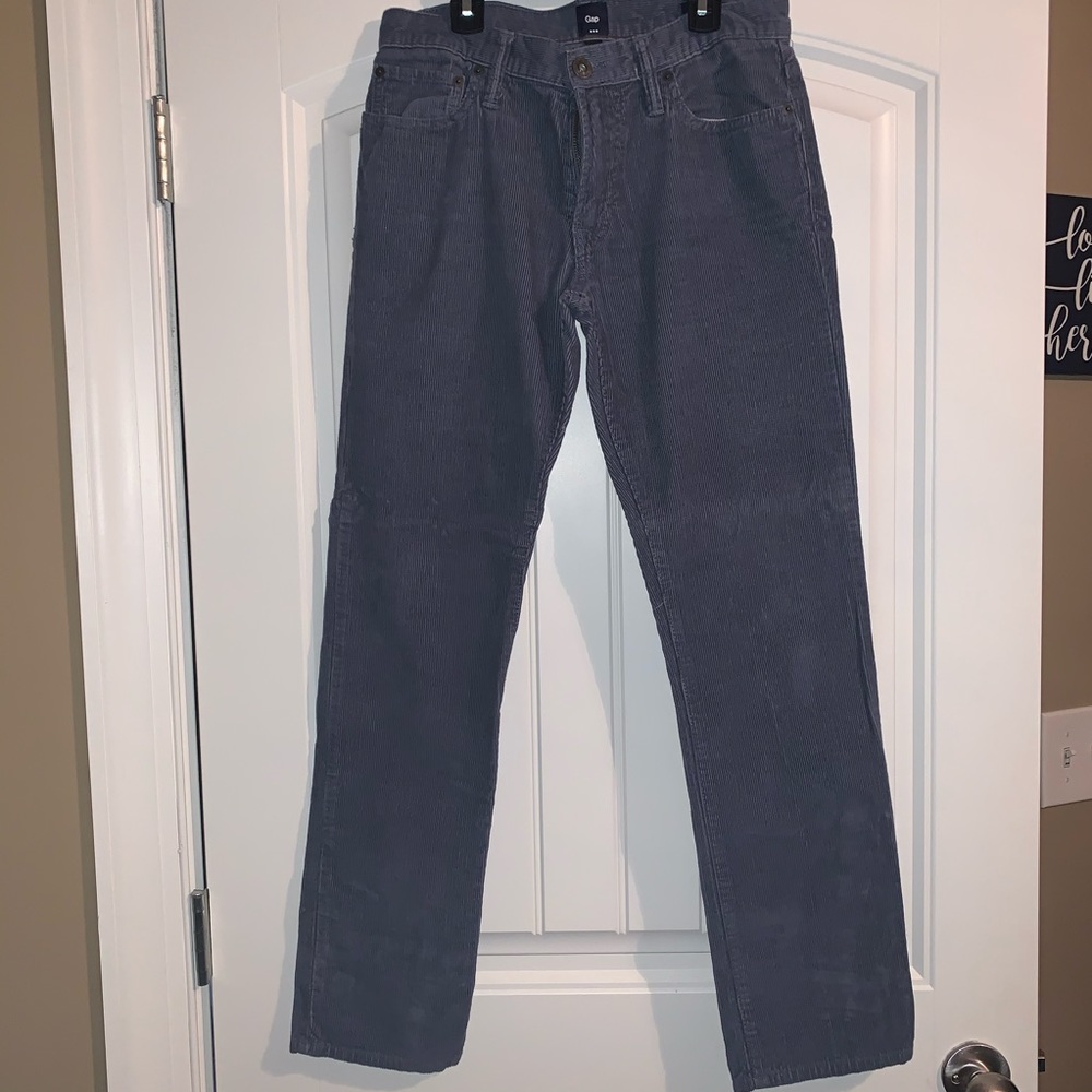 Gap Corduroy Pants - Size 29 x 30 - Gray